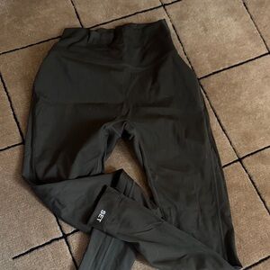 SET Active Dark Green Leggings